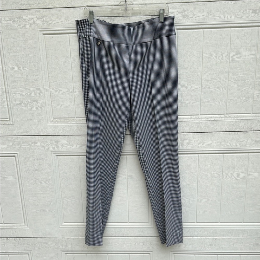 Peck & Peck Black & White Pants